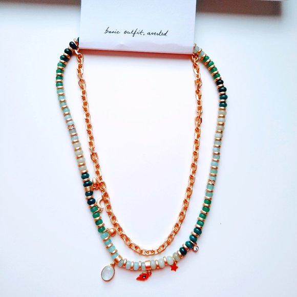 Loft Festive Layered Necklace - Picture 3 of 12